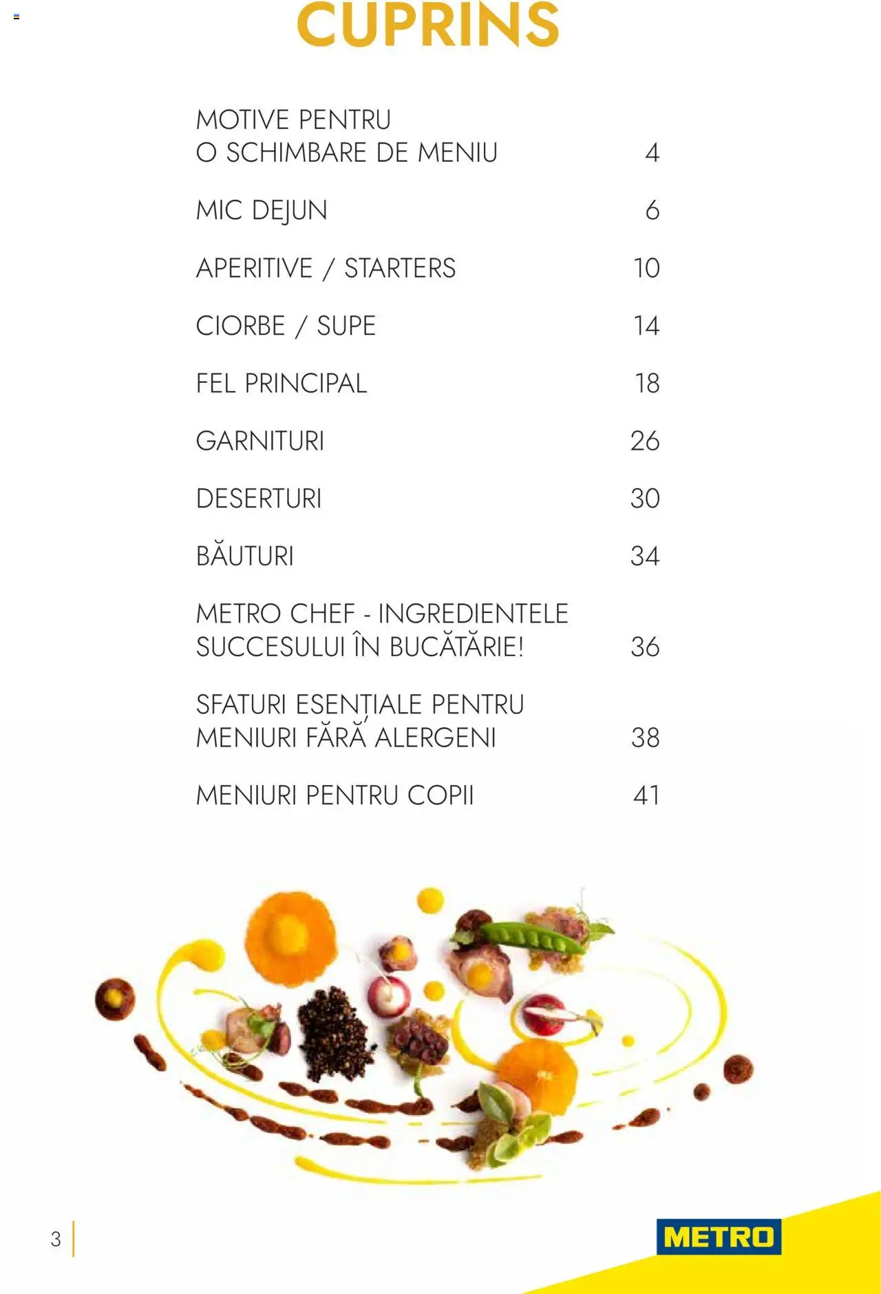 Noul catalog Metro – valabil de la 24.10.2023 | Pagină: 3 | Produse: Bucătărie