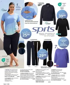 Ulla Popken Prospekt 	 - gültig ab dem 01.08.2025 | Seite: 104 | Produkte: Shirt, Jogginghose, Hose, Jeans