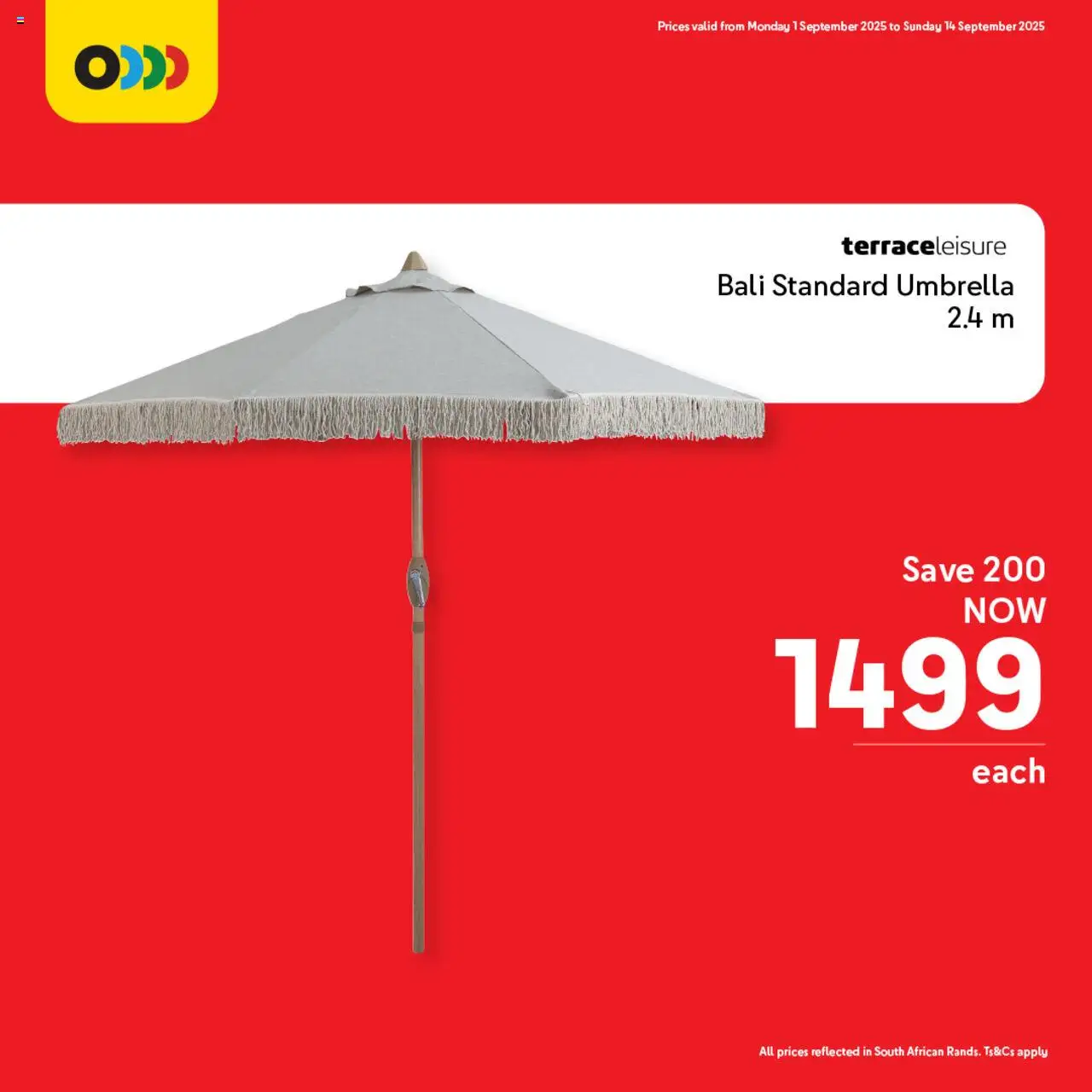 New Makro catalogue – valid from 01.09.2025 | Page: 6 | Products: Umbrella