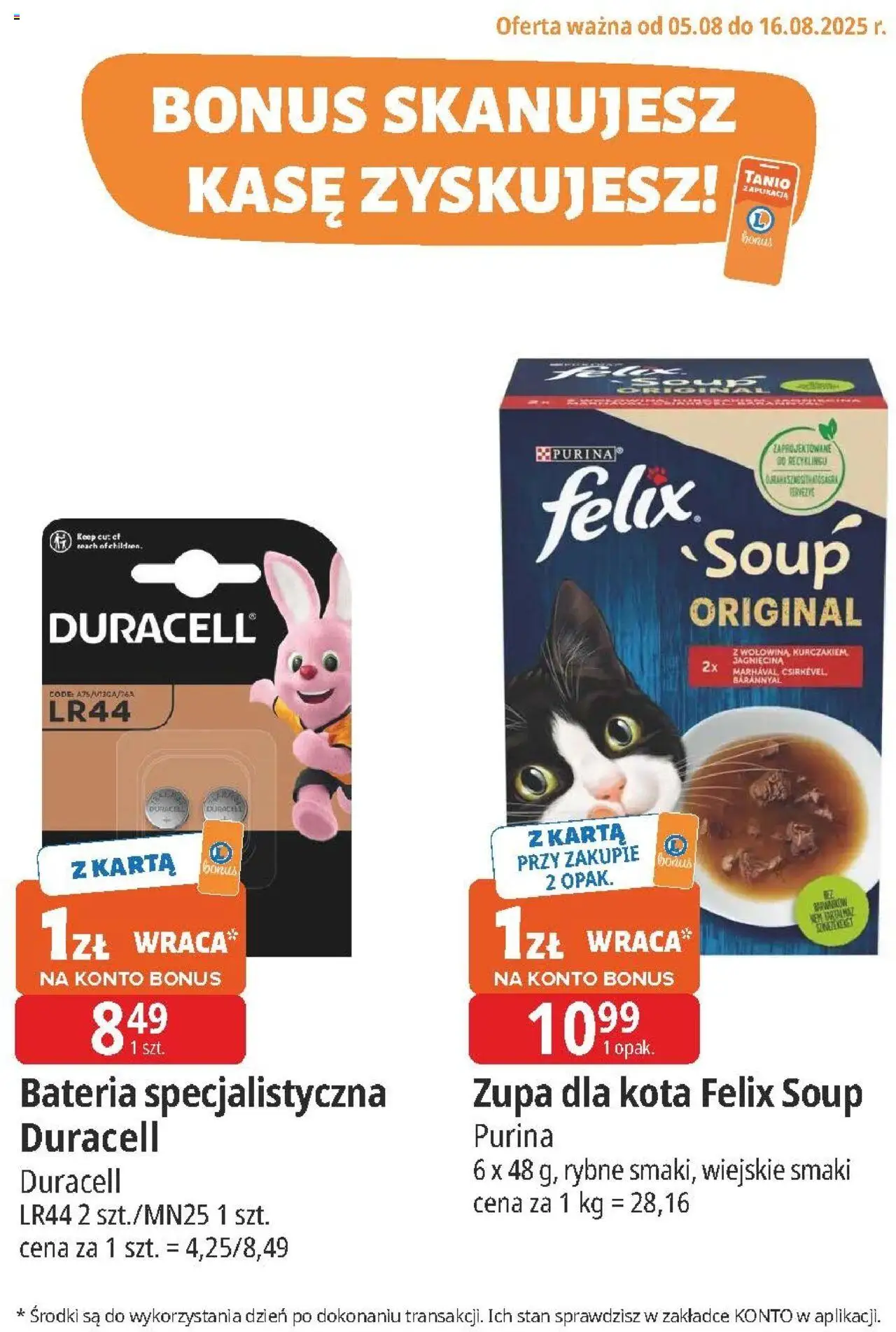 E.Leclerc Gazetka - Elbląg kupony dodatkowe od 05.08.2025 | Strona: 3 | Produkty: Karta, Jagnięcina, Bateria, Zupa