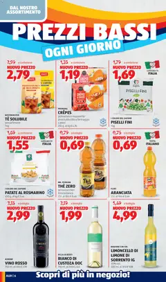 Anteprima del volantino REGIONE CHE VAI LIMONCELLO DI LIMONE DI SORRENTO IG, 30% vol. 500 ml, al litro € 9,98 valido a partire dal 13.04.2026 | Pagina: 6