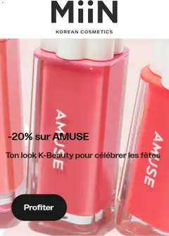 Offres - Prévisualisation de MiiN Cosmetics valide à partir de 04.12.2025