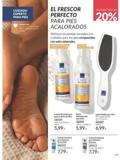 Vista previa Crema Intensiva para Durezas de los Pies, Crema intensiva para durezas de los pies. válido desde el 01.11.2025 | Página: 197
