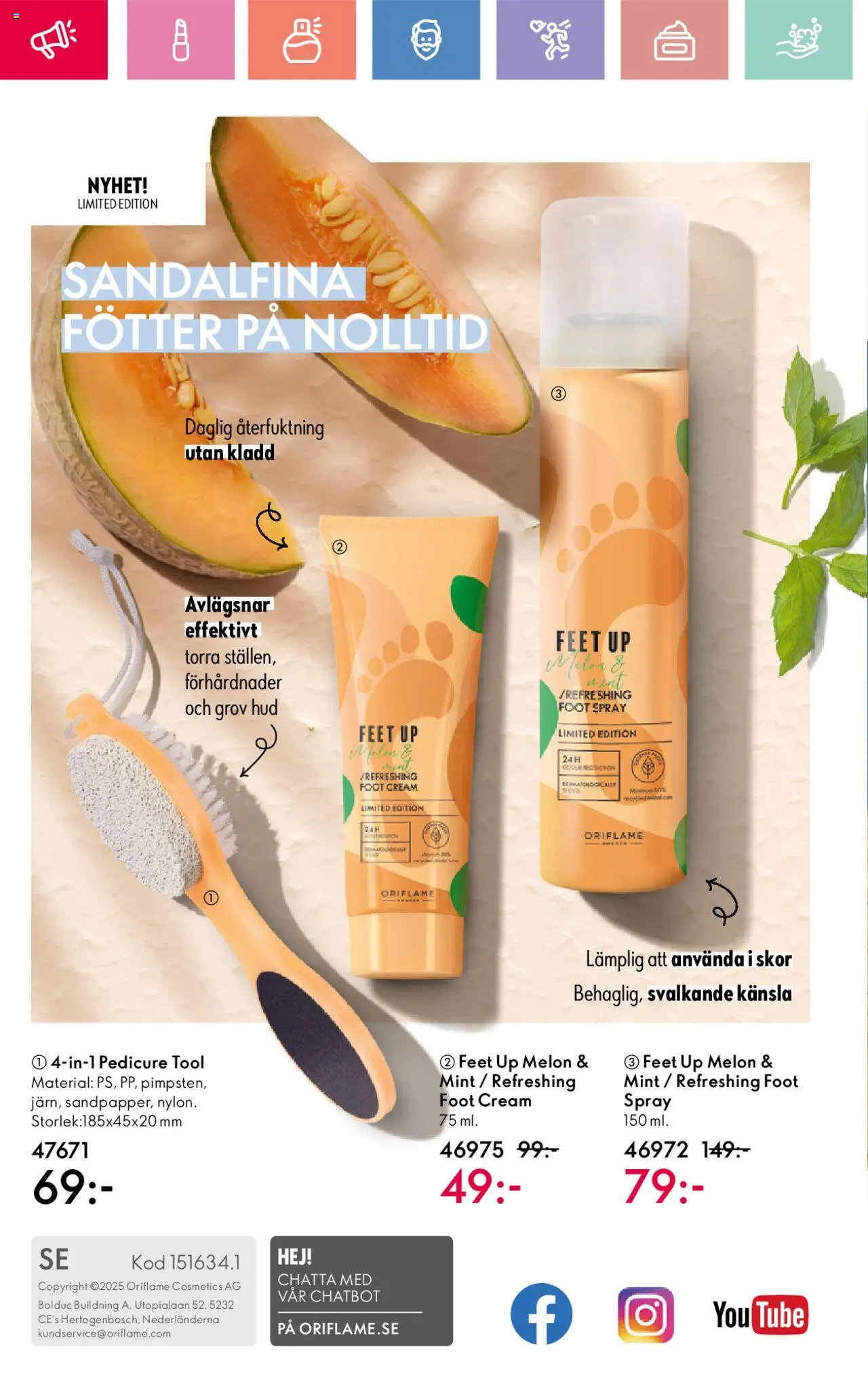 Oriflame reklamblad aktuell från 01.06.2025 | Sida: 164