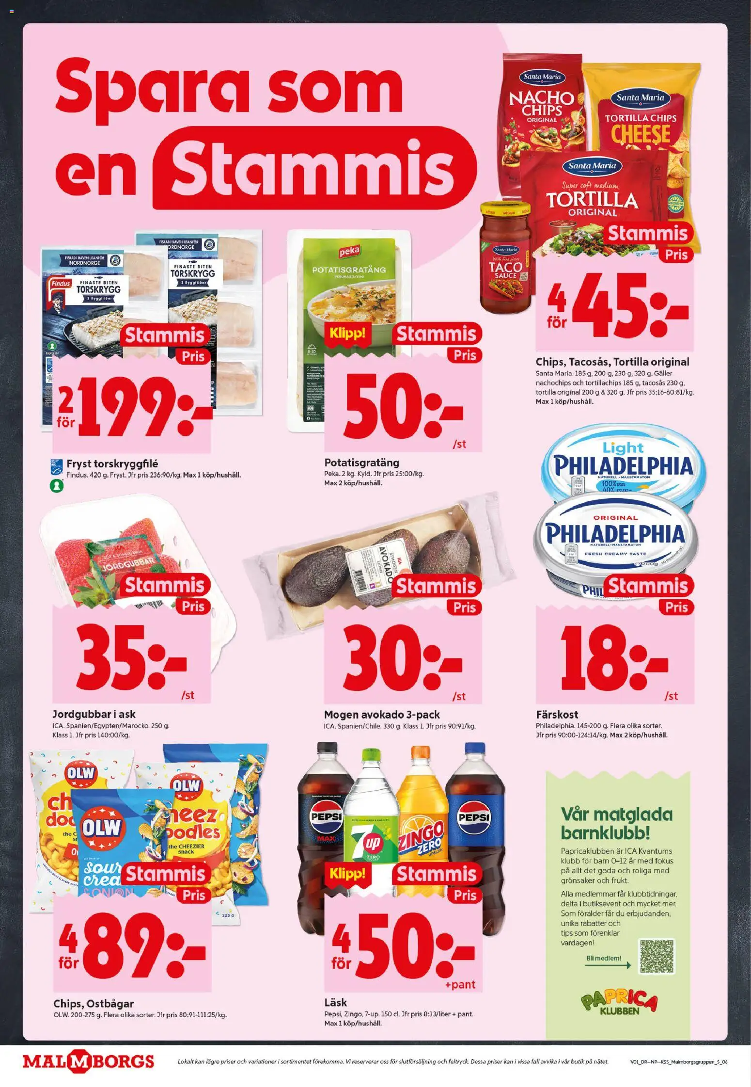 ICA Kvantum reklamblad aktuell från 30.12.2025 | Sida: 6 | Produkter: Zingo, Tortilla, Tacosås, Tortillachips