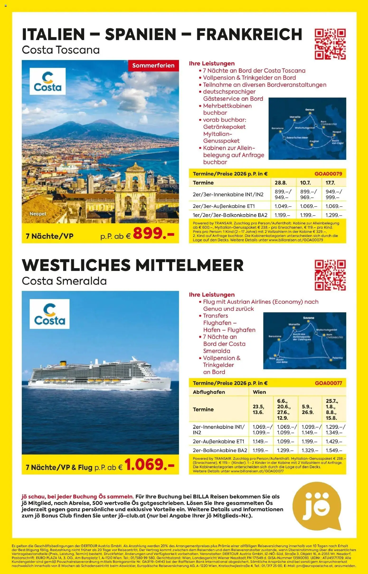 Billa Reisen gültig ab 16.03.2026 | Seite: 4