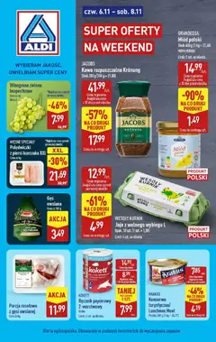 Pogląd oferty "Aldi Gazetka - Super oferty na weekend" - ważna od 06.11.2025