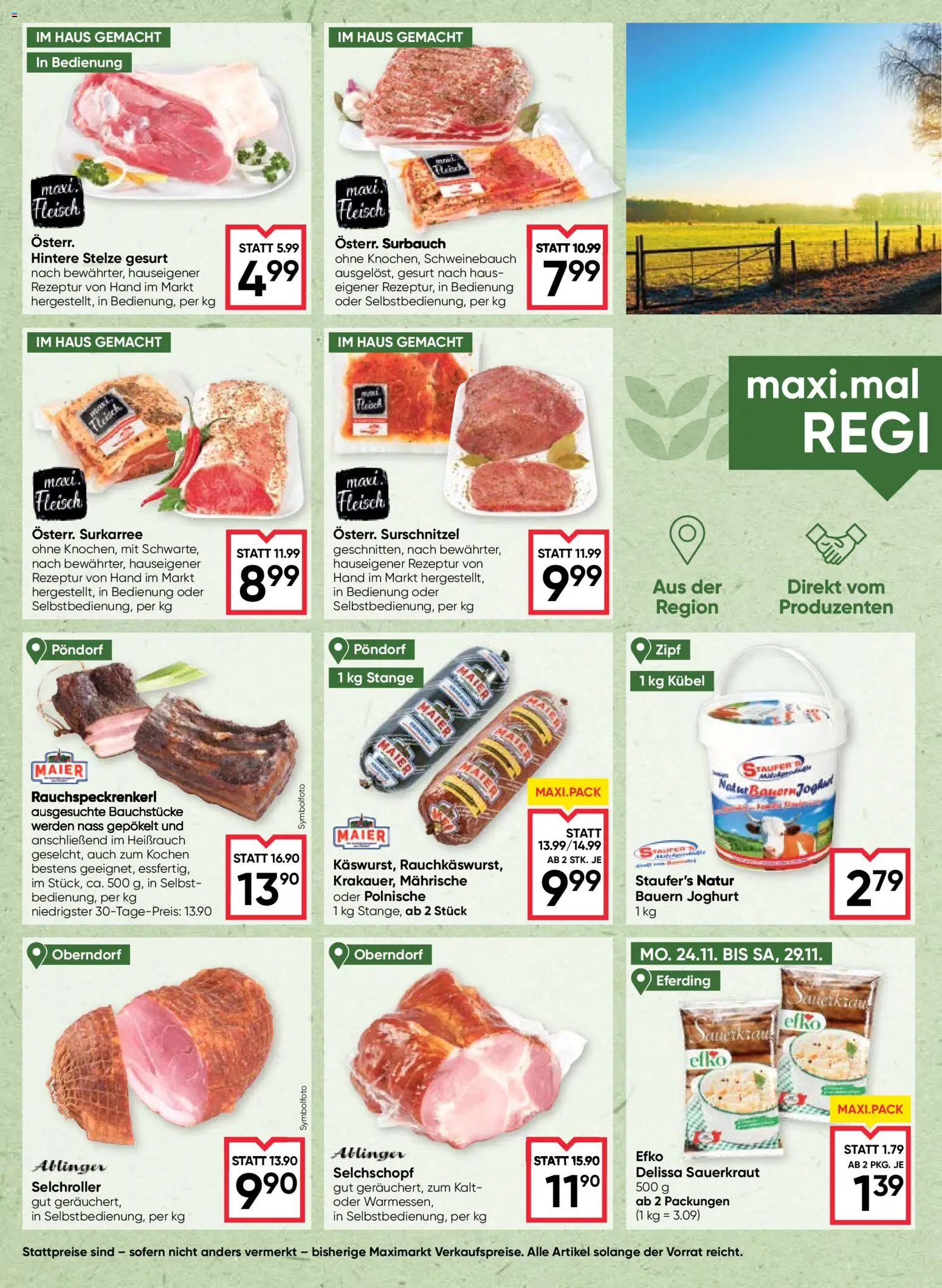 Maximarkt Flugblatt gültig ab 27.11.2025 | Seite: 8 | Produkte: Joghurt