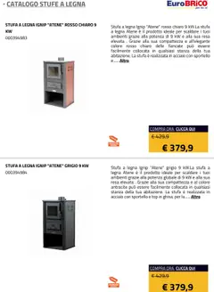 Anteprima del volantino Eurobrico Stufe a Legna catalogo valido a partire dal 23.07.2025 | Pagina: 4