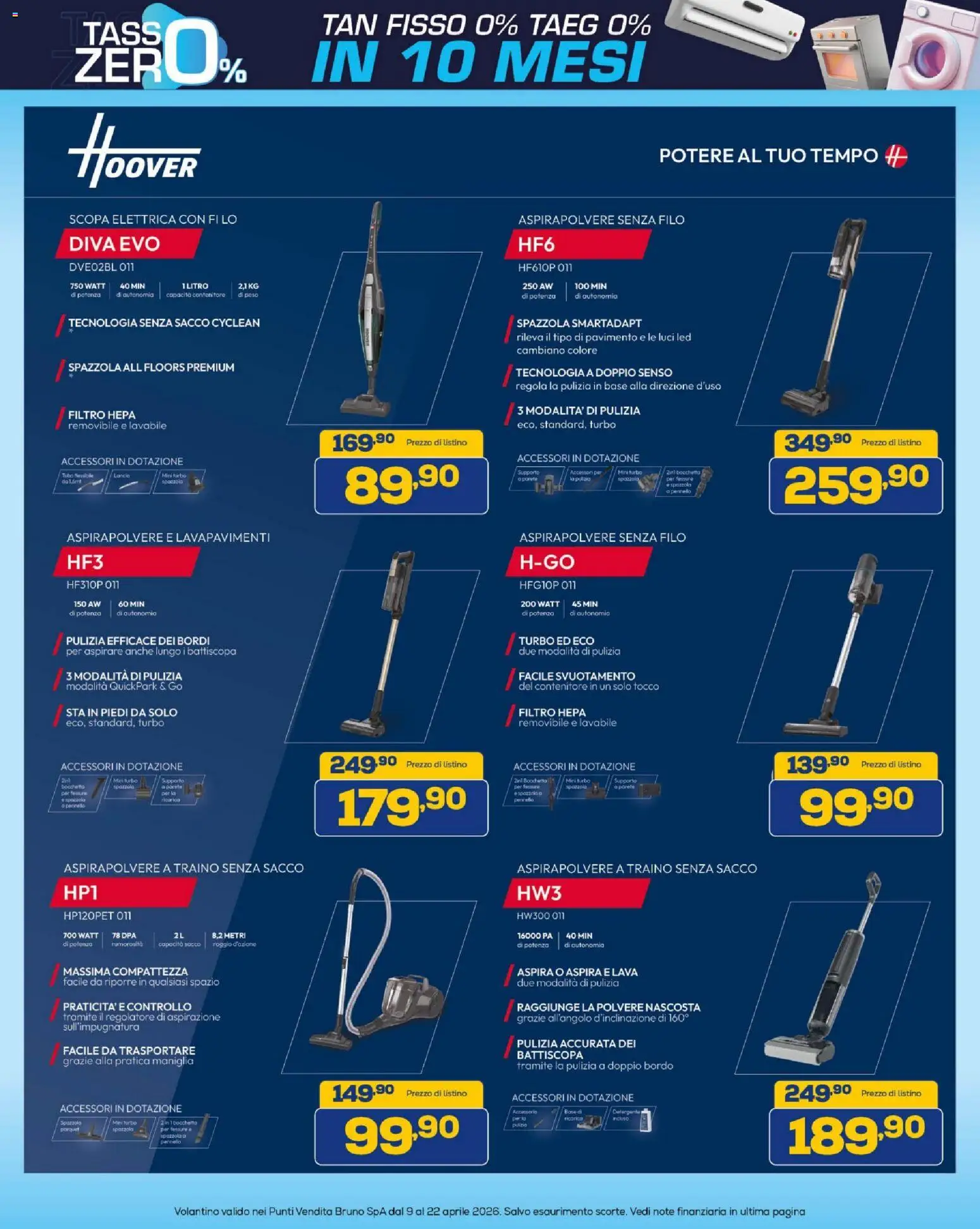 Volantino BRUNO del 09.04.2026 | Pagina: 38 | Prodotti: Spazzola, Detergente, Tubo, Scopa