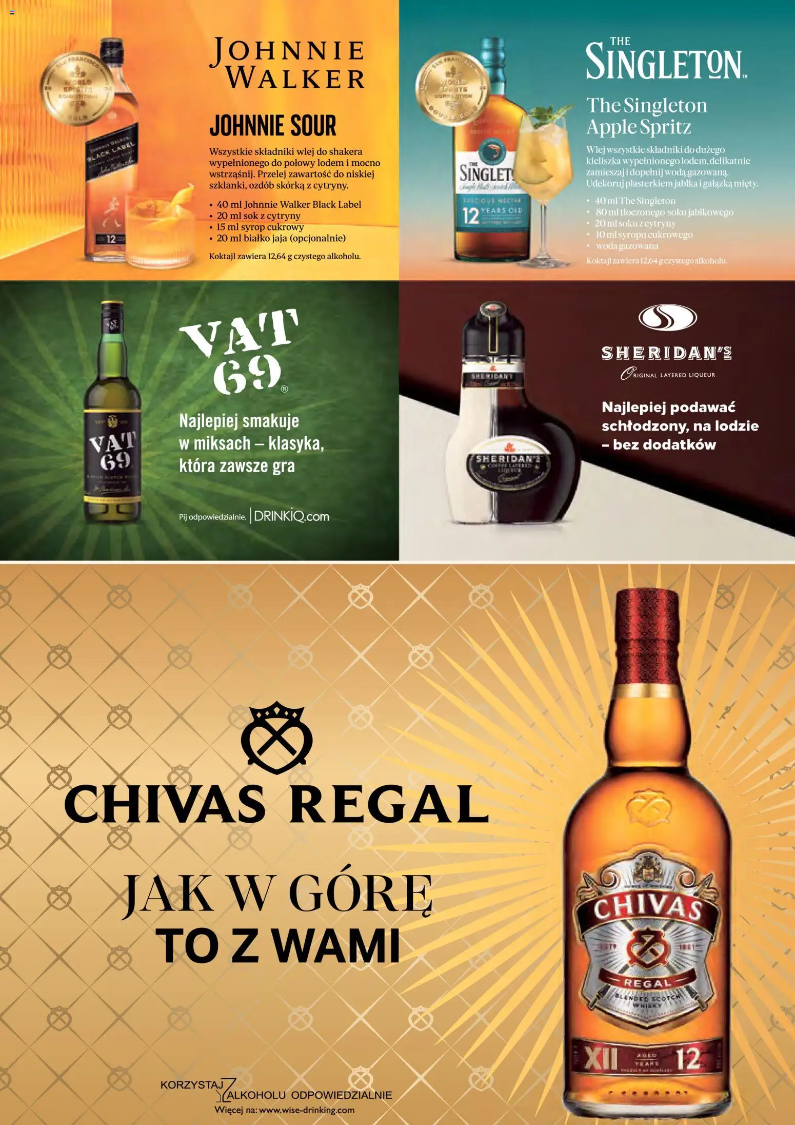 Eurocash Gazetka - Czas Świętowania od 03.11.2025 | Strona: 43 | Produkty: Chivas Regal, Syrop, Black Label, Sok