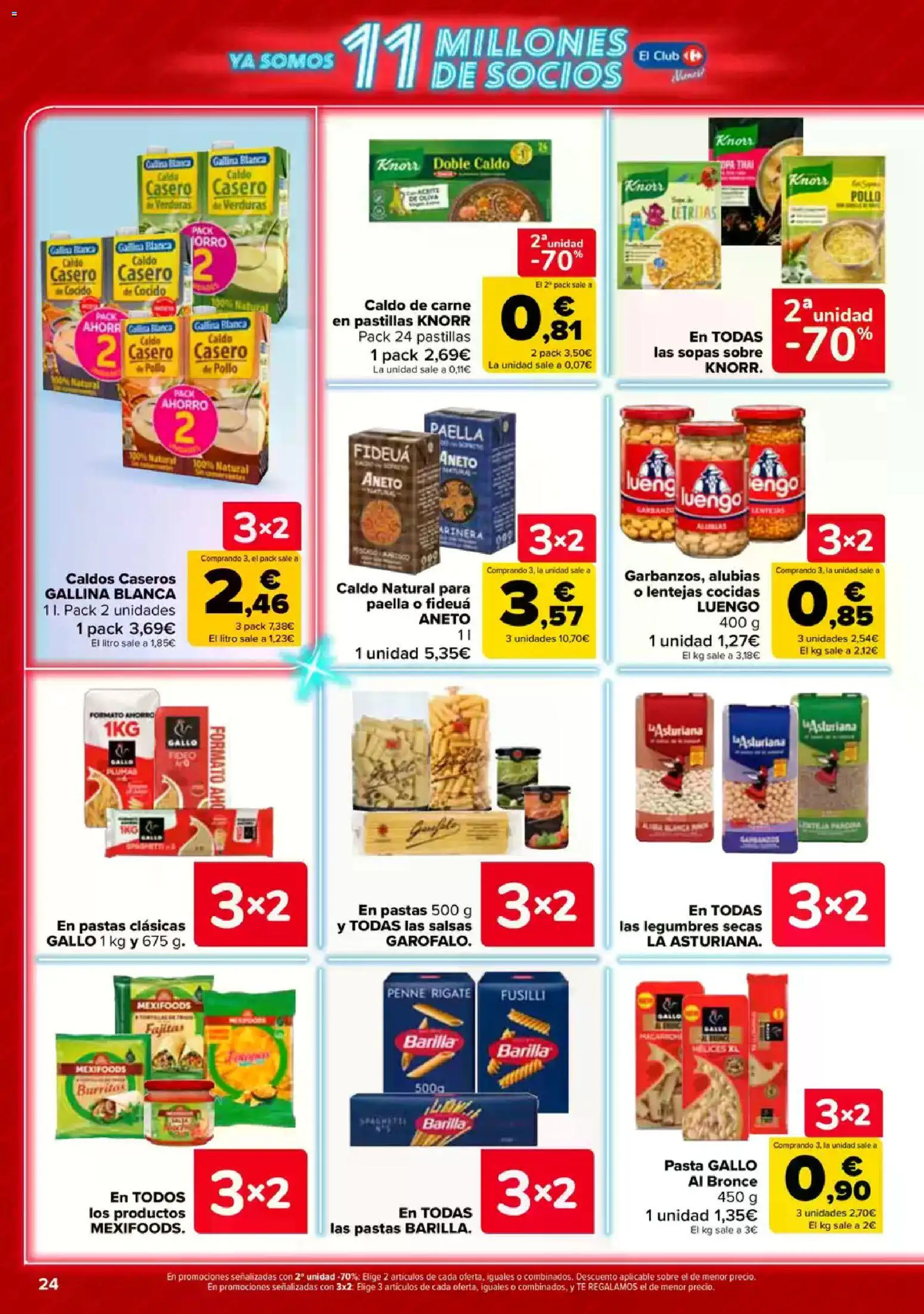 Carrefour folleto │ válido desde el 23.04.2026 | Página: 24 | Productos: Pasta, Té, Κλειδαριά της πόρτας