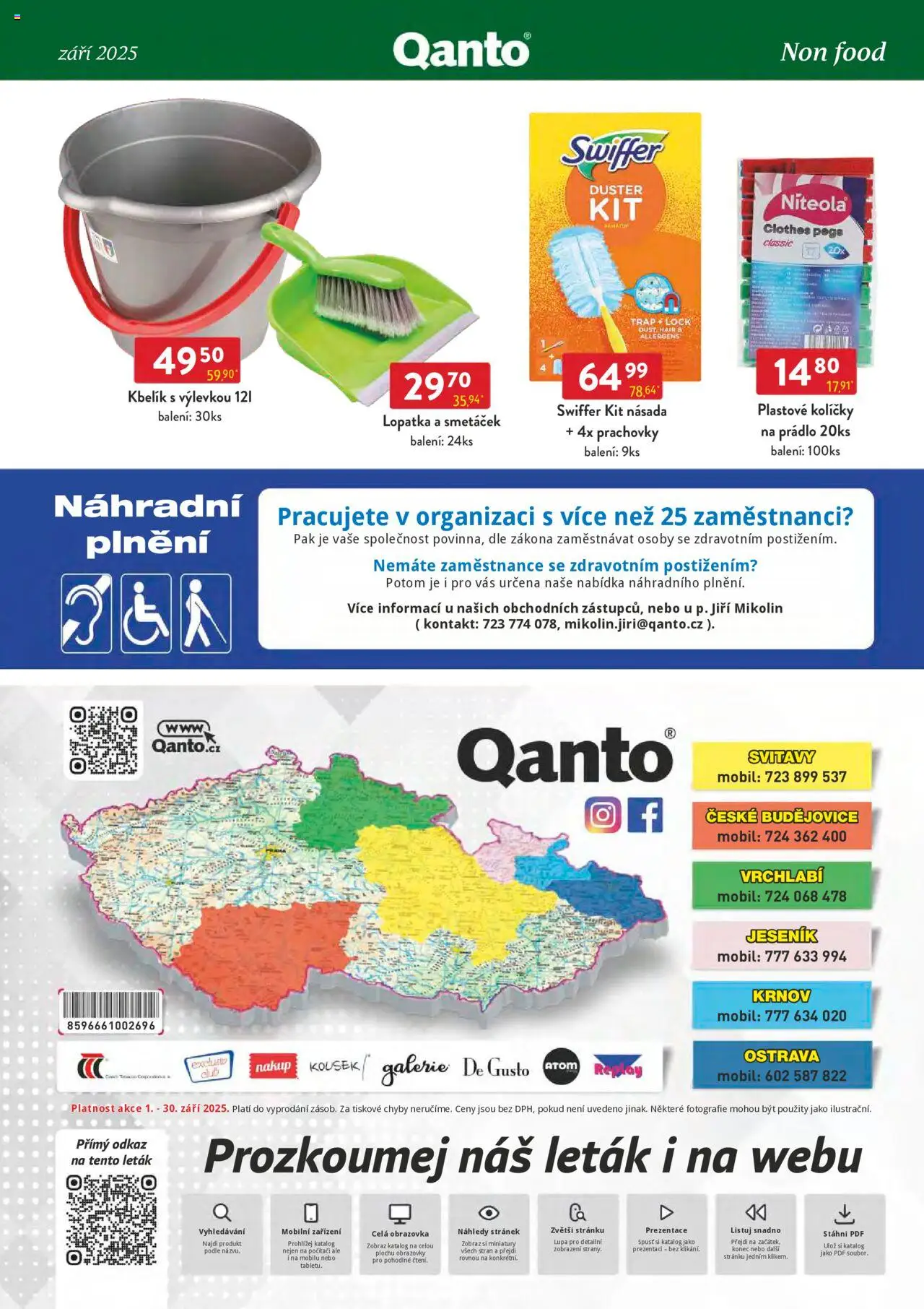 Astur & Qanto leták - Velkoobchod 09/2025 od 01.09.2025 | Strana: 191 | Produkty: Lopatka, Kbelík, Lupa, Smetáček