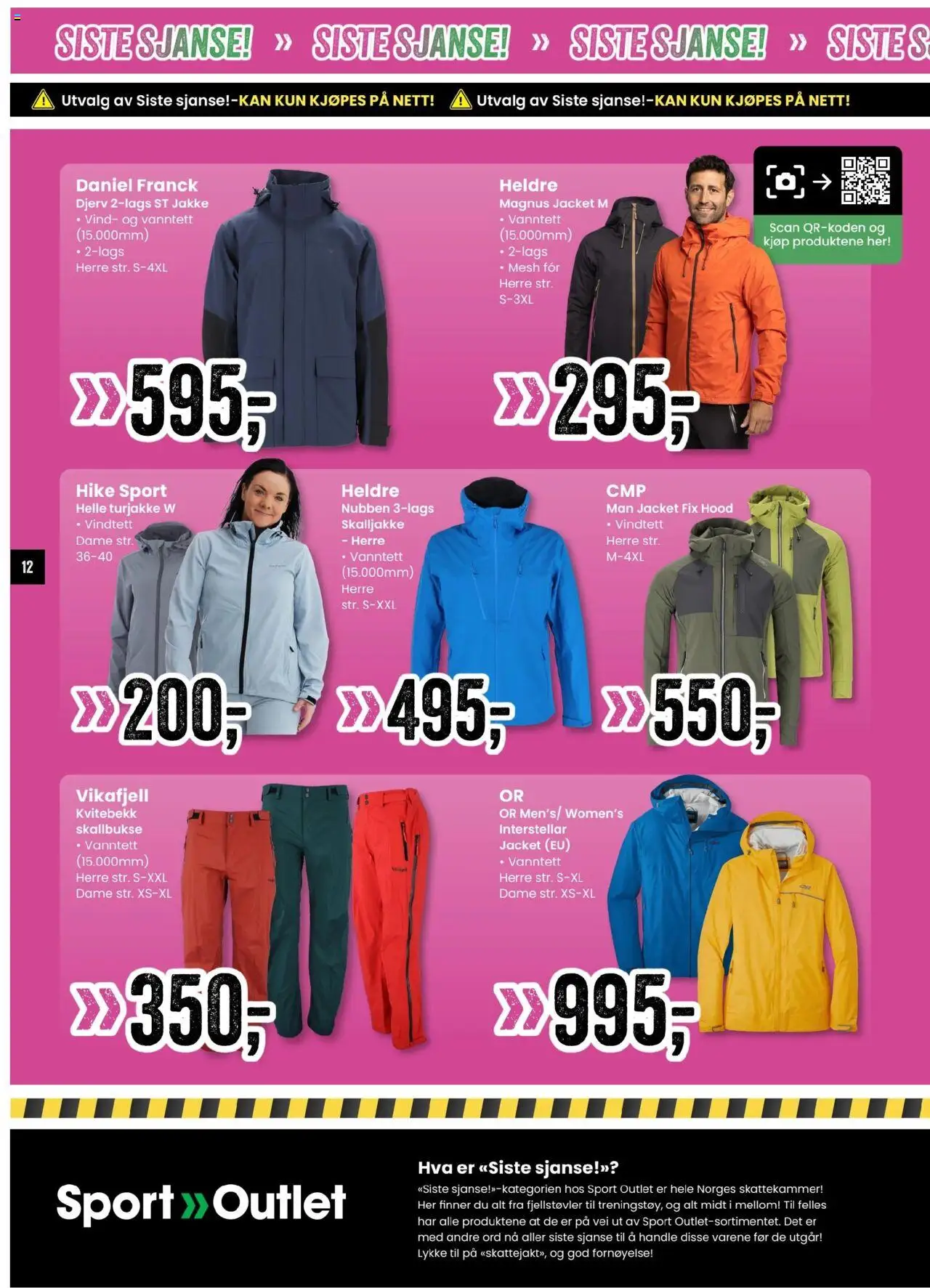  | Side: 12 | Produkter: Jakke, Mesh, Fjellstøvler