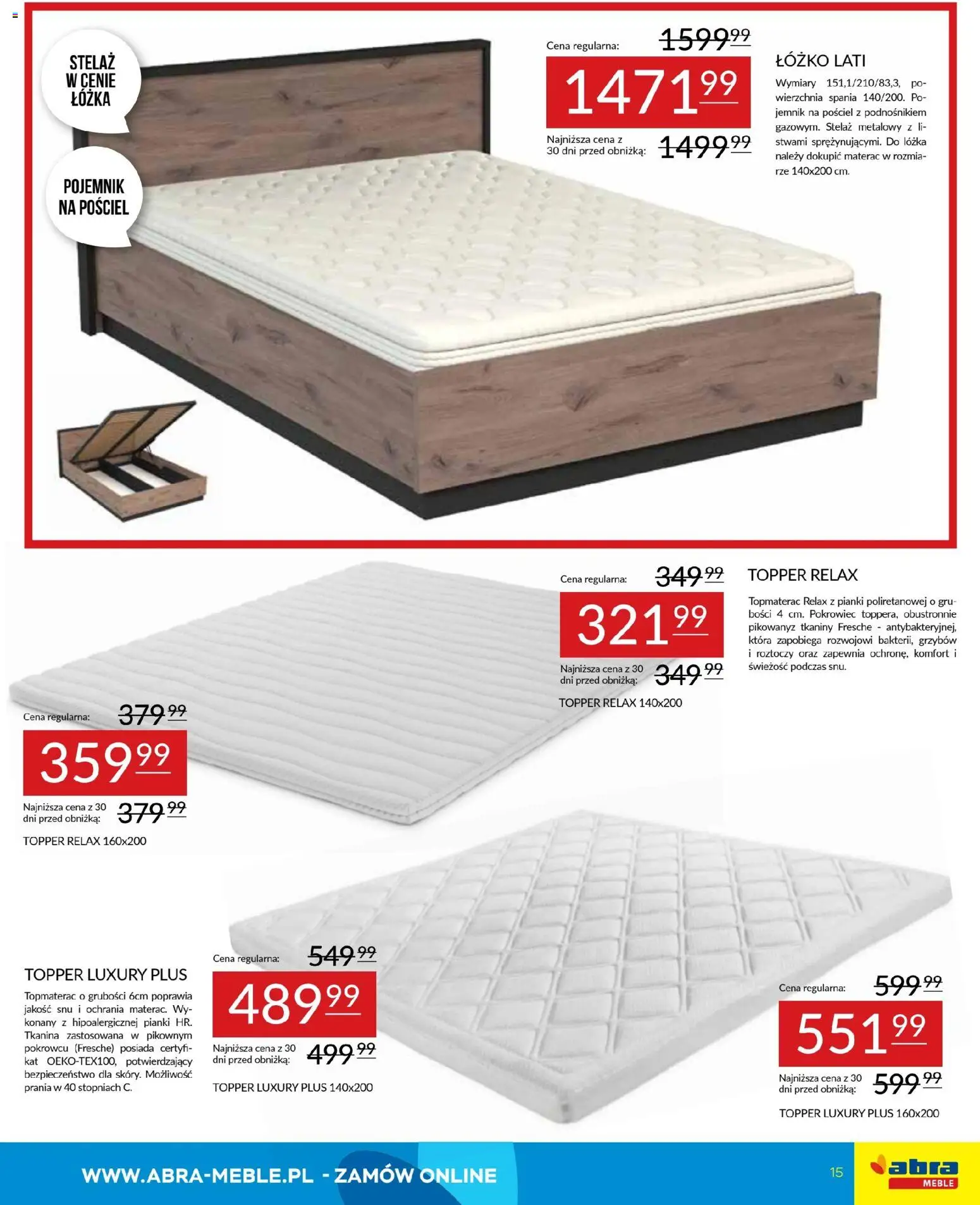 Abra meble Gazetka od 29.01.2026 | Strona: 15