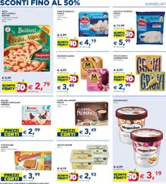 Volantino Esselunga S del 17.07.2025 | Pagina: 4 | Prodotti: Pizza, Gelato, Cacao, Nasello