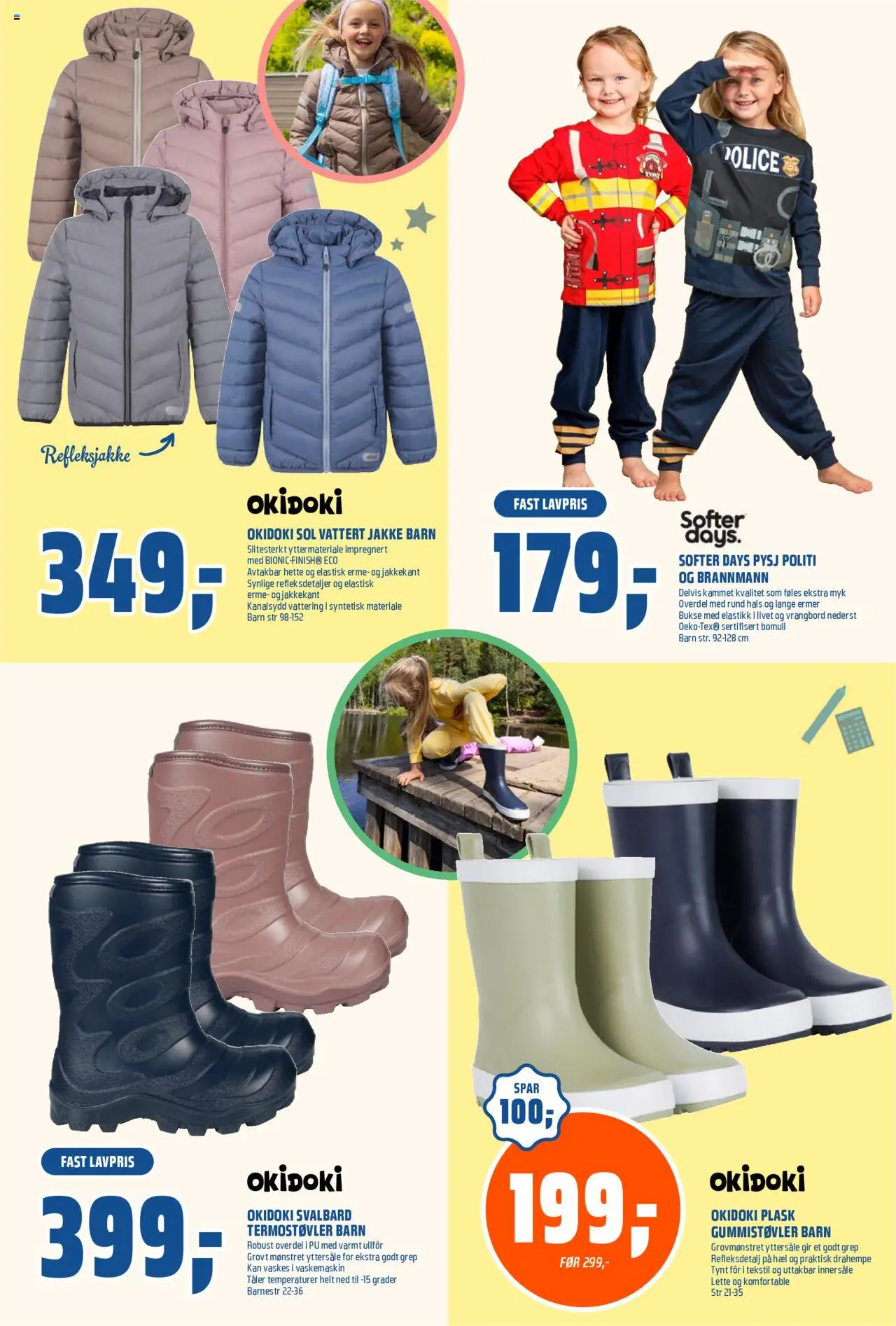  | Side: 22 | Produkter: Nuisette, Jakke, Gummistøvler, Vaskemaskin
