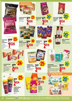 E.leclerc katalog akcije – veljaven od 18.02.2026 | Stran: 24 | Izdelki: Marmelada, Kava, Cokolada, Kosmici