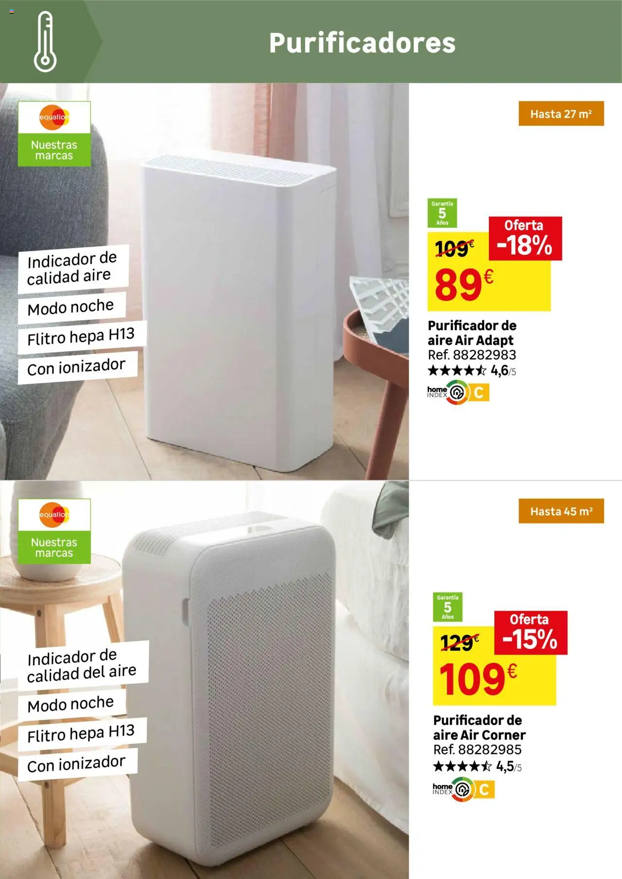 Leroy Merlin catálogo │ válido desde el 21.10.2025 | Página: 91 | Productos: Purificador de aire