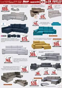 Vista previa Atrapa Muebles folleto válido desde el 01.10.2025 | Página: 7 | Productos: Cama, Sofá