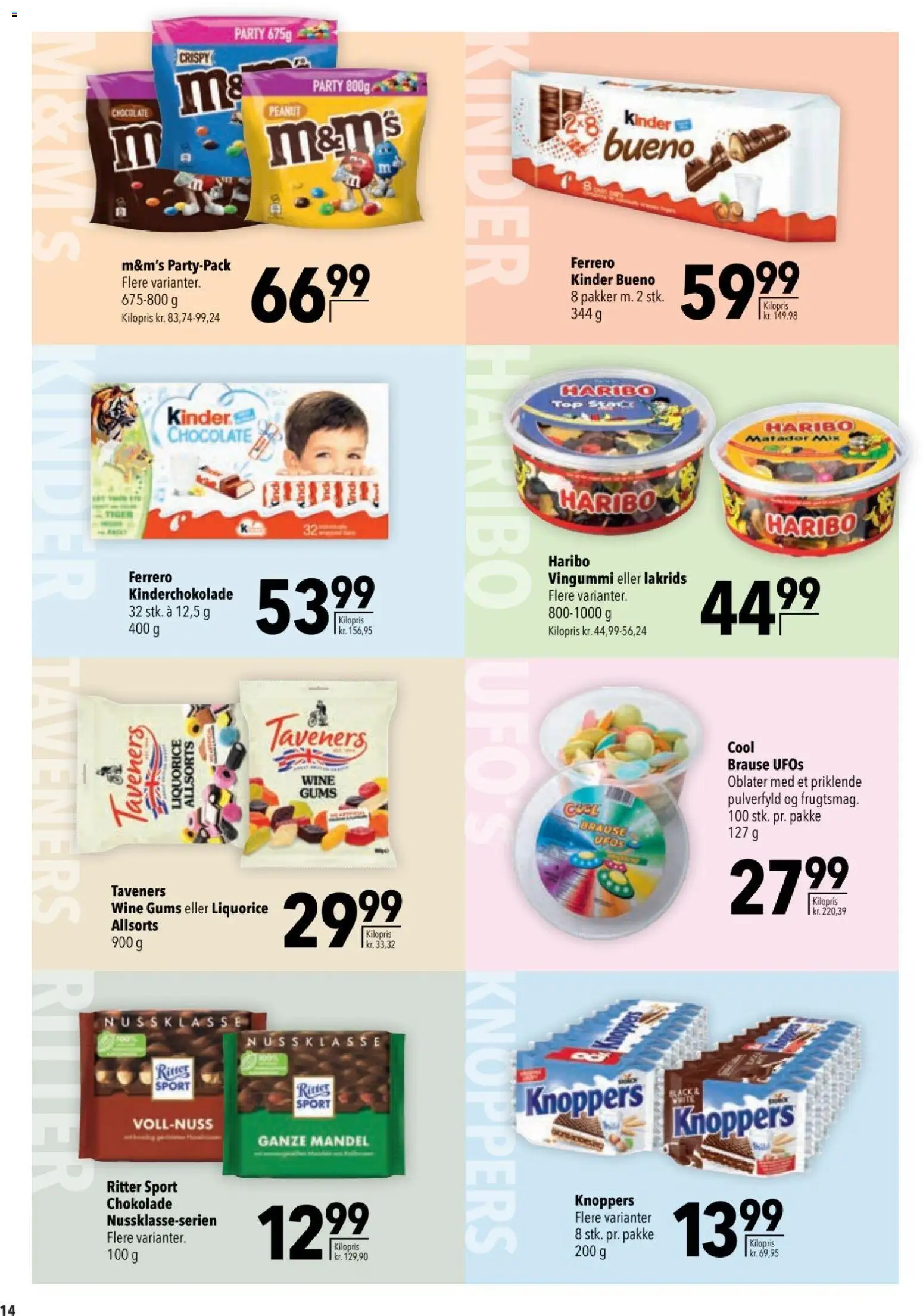 CITTI tilbudsavis – gyldig fra 29.10.2025 | Side: 14 | Produkter: Chokolade, Lakrids, Vingummi