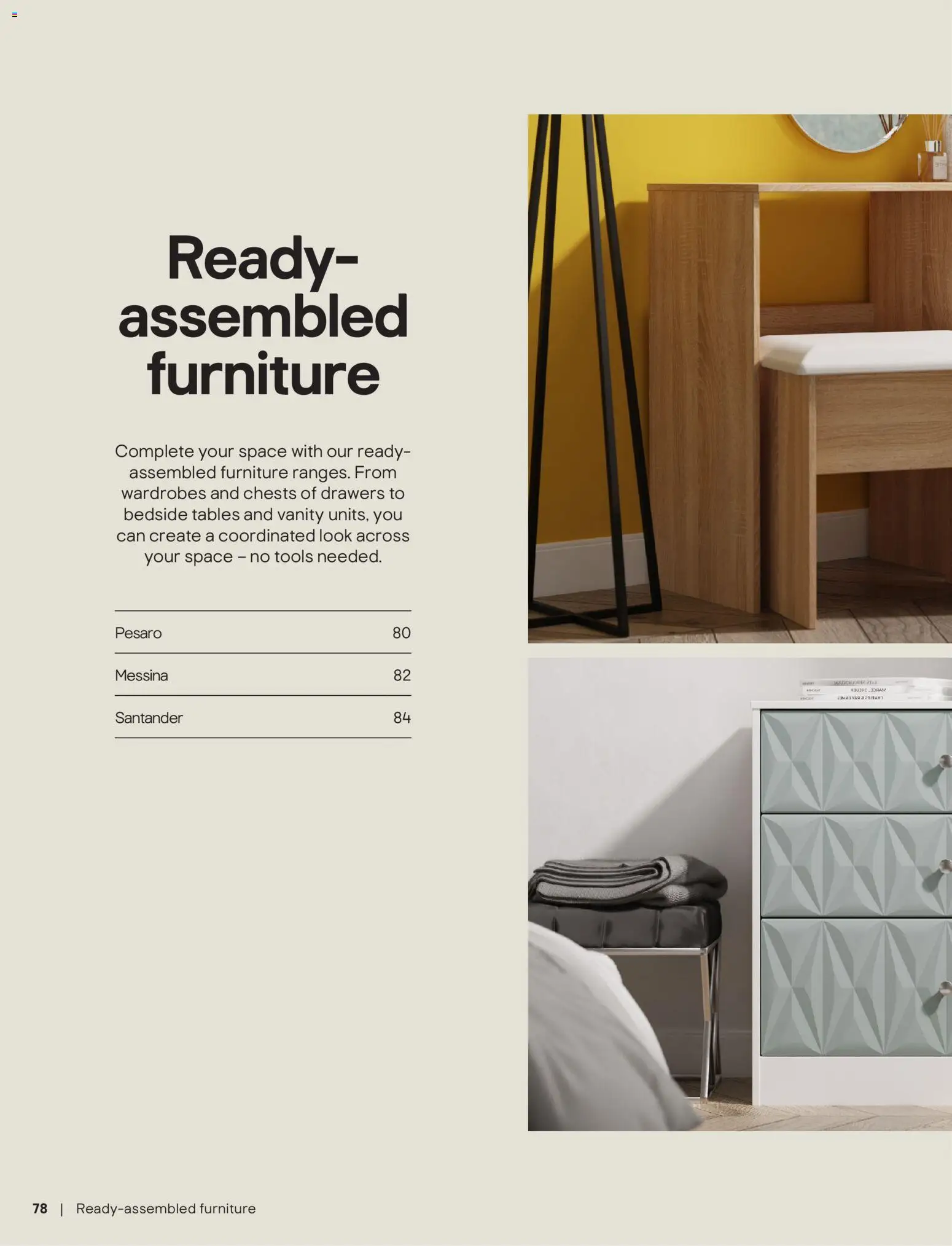 {H1} | Page: 78 | Products: Drawers