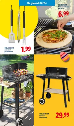 Anteprima del volantino GRILLMEISTER Barbecue con carrello, Barbecue con carrello valido a partire dal 27.02.2026 | Pagina: 41 | Prodotti: Pizza, Barbecue, Carrello