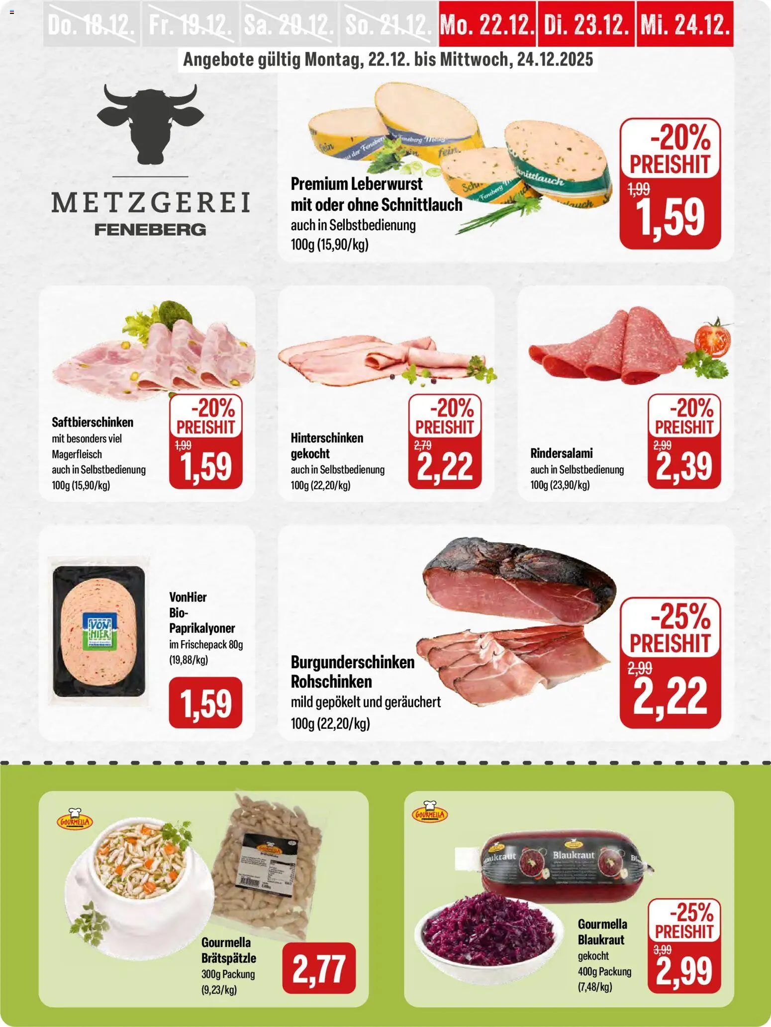 Feneberg Angebote – gültig ab 18.12.2025 | Seite: 18
