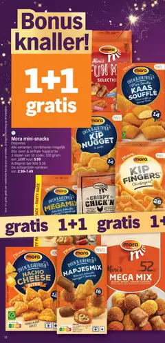 OVEN & AIRFRYER KIP NUGGET, OVEN & AIRFRYER KIP NUGGET de poulet - Voorbeeld van een folder van Albert Heijn, geldig van 27.12.2025 | Pagina: 12 | Producten: Kip Nugget, Gouda, Kaas, Kan