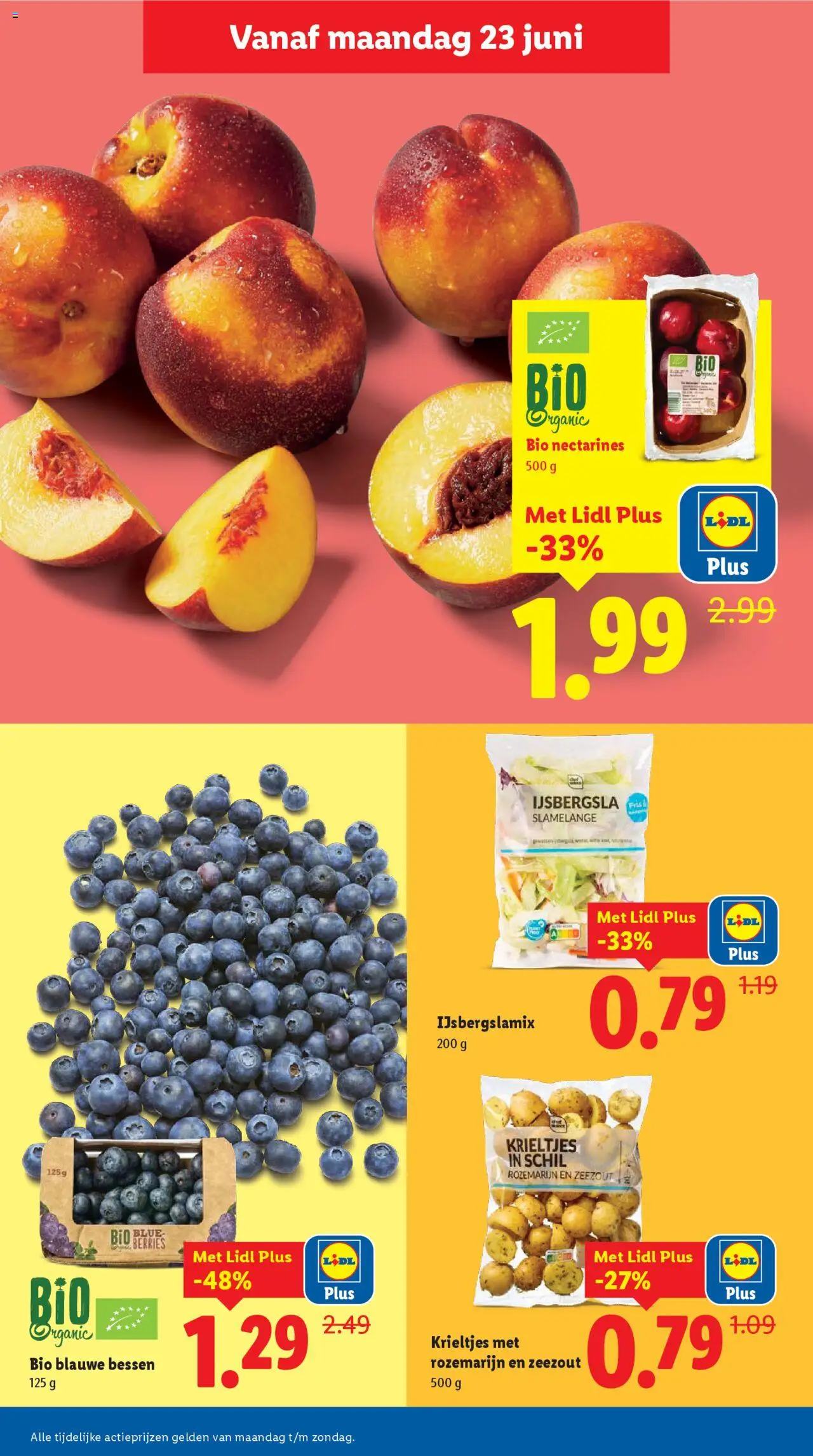  | Pagina: 3 | Producten: Nectarines, Krieltjes, Zeezout