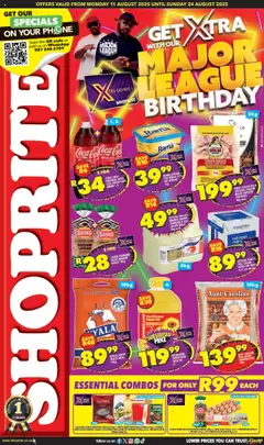 Preview of Shoprite specials valid from 11.08.2025