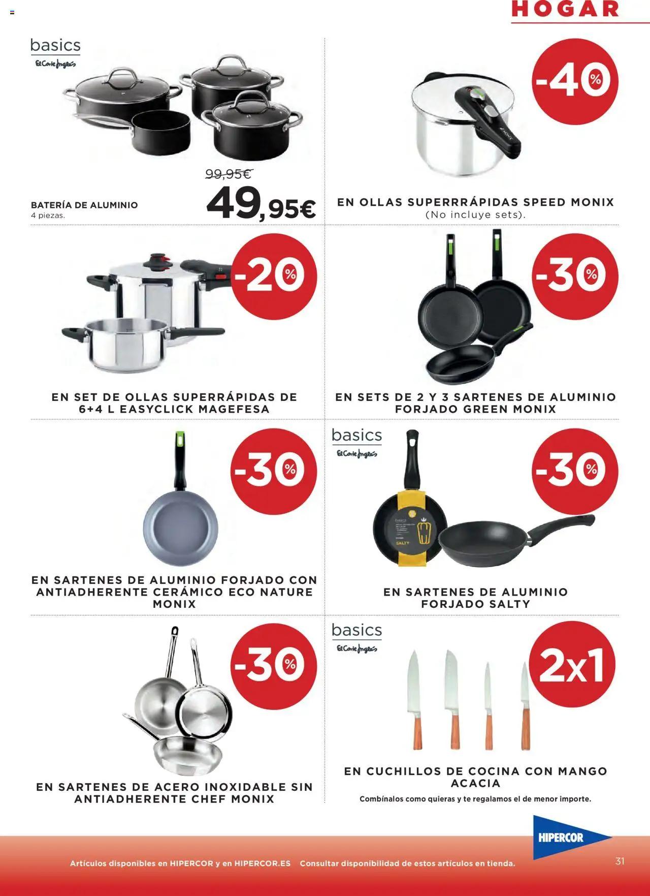 Hipercor catálogo │ válido desde el 19.06.2025 | Página: 36 | Productos: Té, Cocina, Ρούτερ, Batería