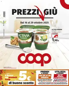 Anteprima del volantino COOP Novara catalogo valido a partire dal 16.10.2025