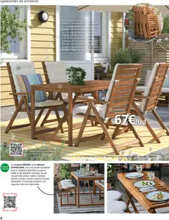 Vista previa Catálogo IKEA Muebles de exterior válido desde el 10.12.2025 | Página: 8 | Productos: Té, Muebles, Funda, Silla