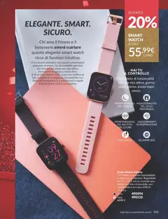 Anteprima del volantino Avon - Campagna 11/2025 valido a partire dal 01.11.2025 | Pagina: 161 | Prodotti: Smart watch, Monitorare, Cavo, Batteria