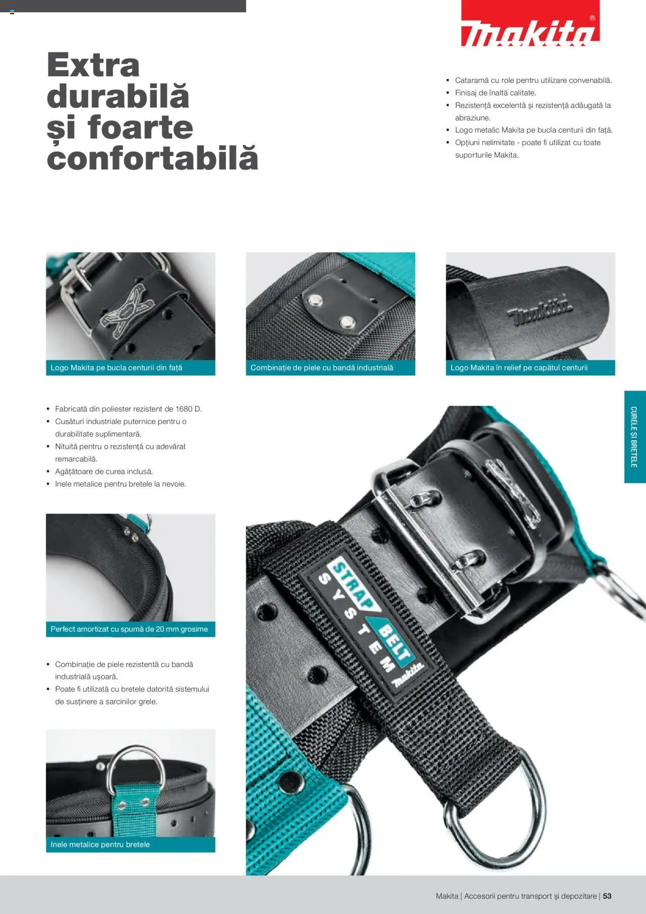 Makita catalog - Accesorii pentru transport si depozitare   – valabil de la 06.09.2021 | Pagină: 53