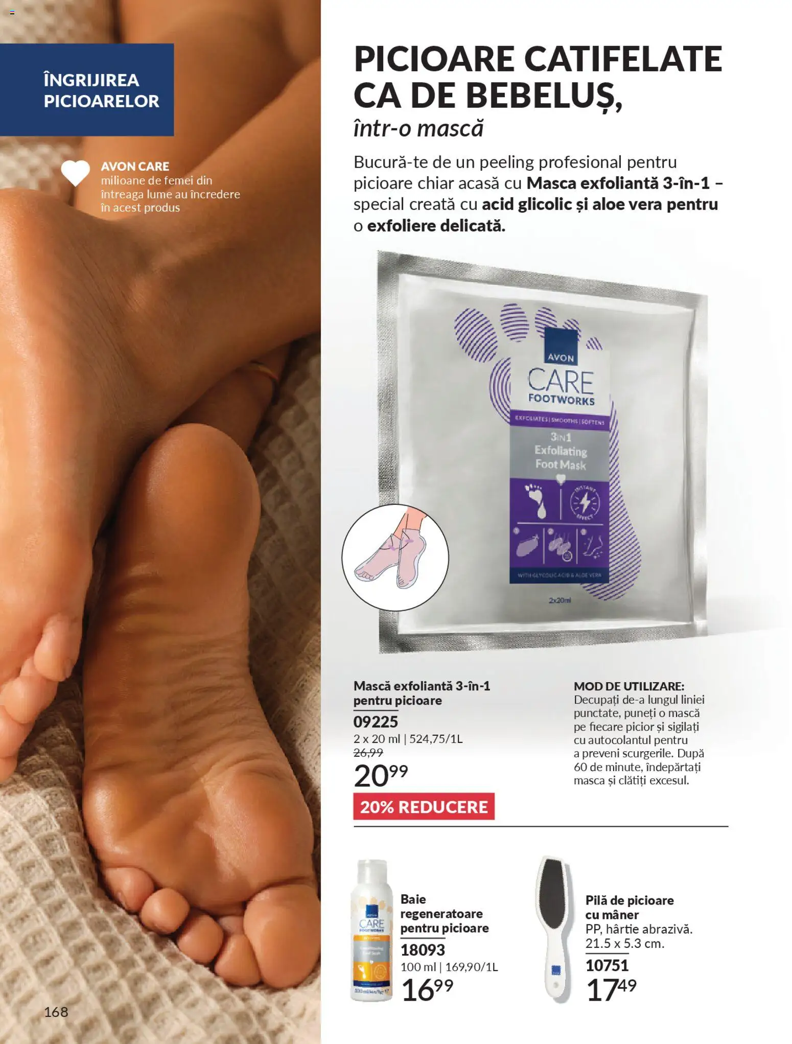 Noul catalog Avon – valabil de la 01.01.2026 | Pagină: 170 | Produse: Aloe vera, Mâner, Peeling
