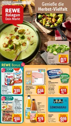 Rewe DE - DE Folder - Voorbeeld van een folder van Rewe DE, geldig van 20.10.2025