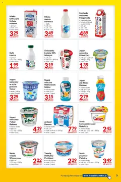Makro Gazetka - Dystrybucja do sklepów od 08.07.2025 | Strona: 3 | Produkty: Serek homogenizowany, Maślanka, Serek, Jogurt naturalny