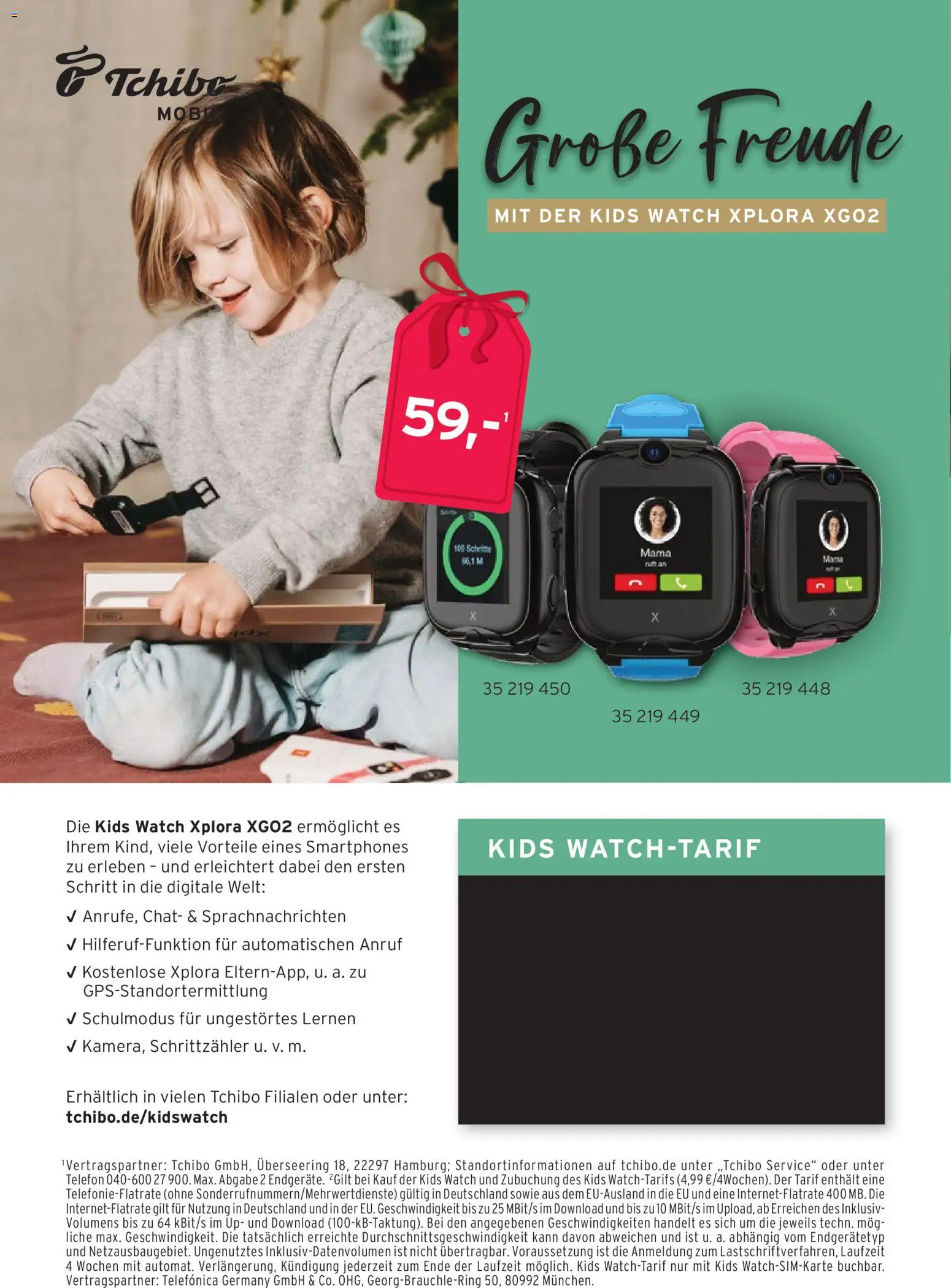 Prospekt Tchibo Festliche Looks  – gültig ab 19.11.2025 | Seite: 34 | Produkte: Smartphones, Telefon