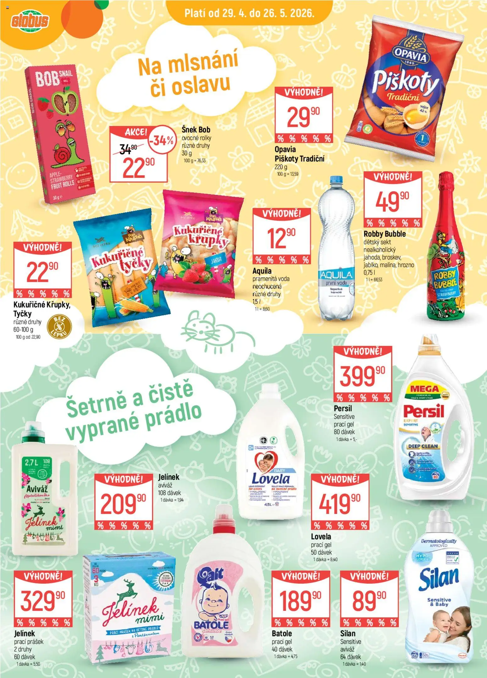Globus leták od 29.04.2026 💥 Nenechte si ujít TOP nabídky! ⭐ | Česko