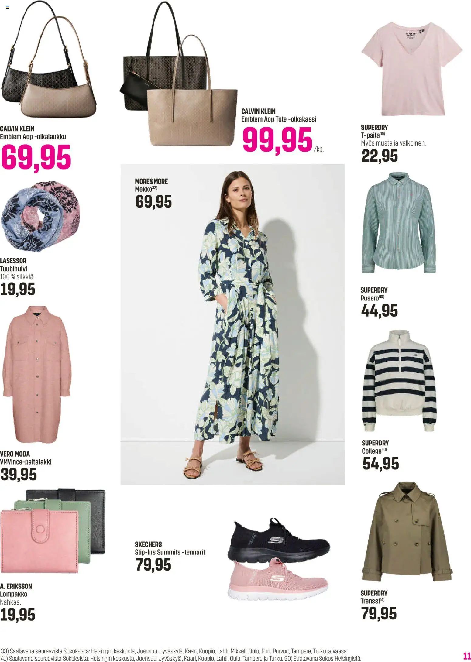Sokos tarjoukset - Emotion 3plus1 – voimassa 25.03.2026 alkaen | Sivu: 11 | Tuotteet: Pusero, T-paita, Lompakko, Mekko