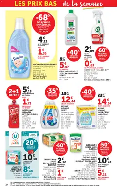 bi1 - Prévisualisation de bi1 Catalogue Pâques à prix bas valide à partir de 24.03.2026 | Page: 24 | Produits: Lavande, Parfum, Soupline, Muguet