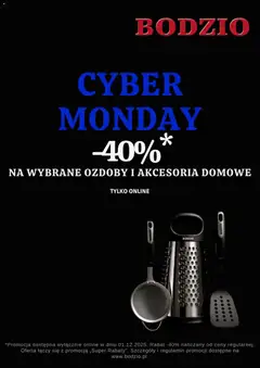 Pogląd oferty "Bodzio Katalog - Cyber Monday" - ważna od 01.12.2025