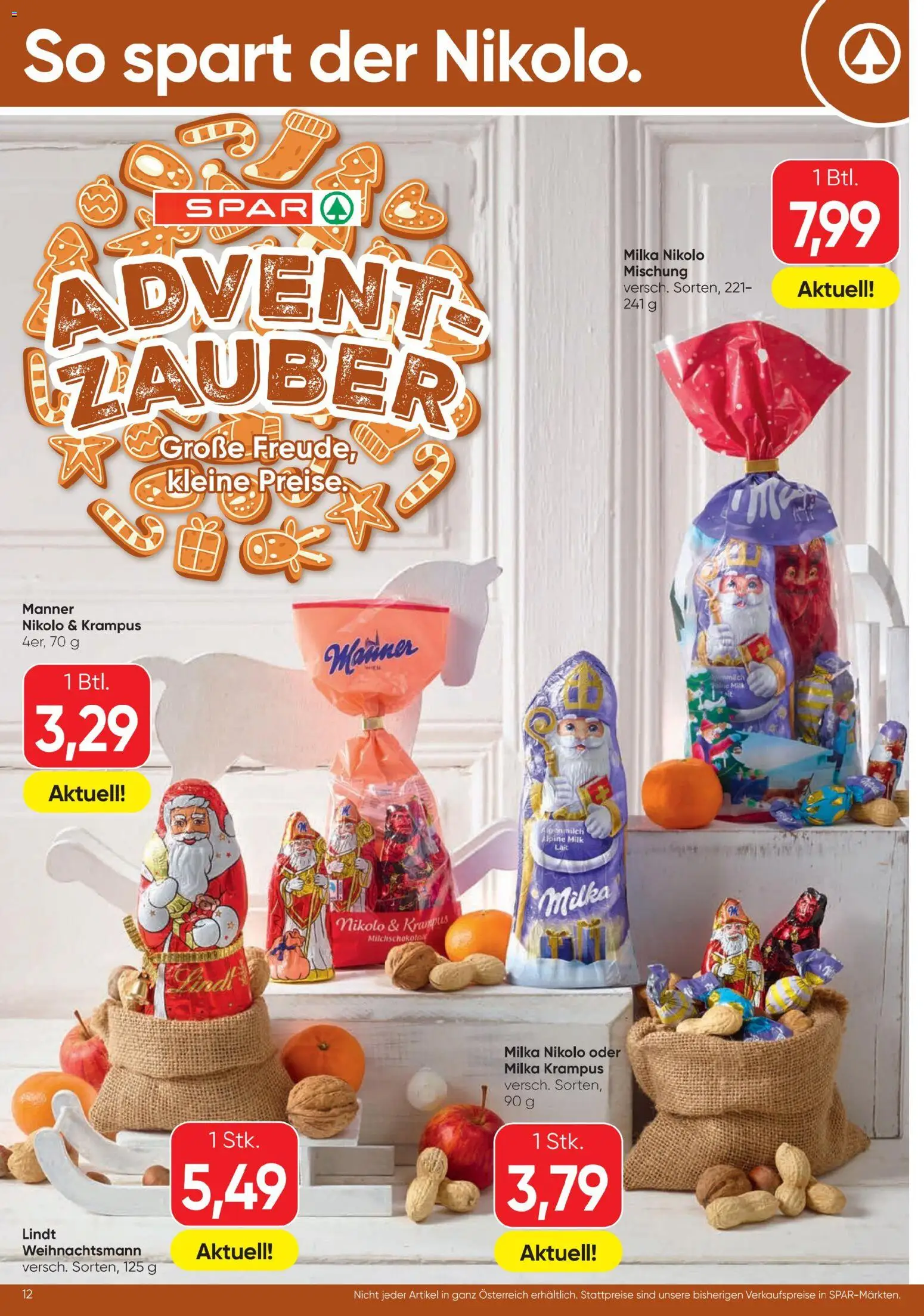 Spar Flugblatt gültig ab 27.11.2025 | Seite: 12