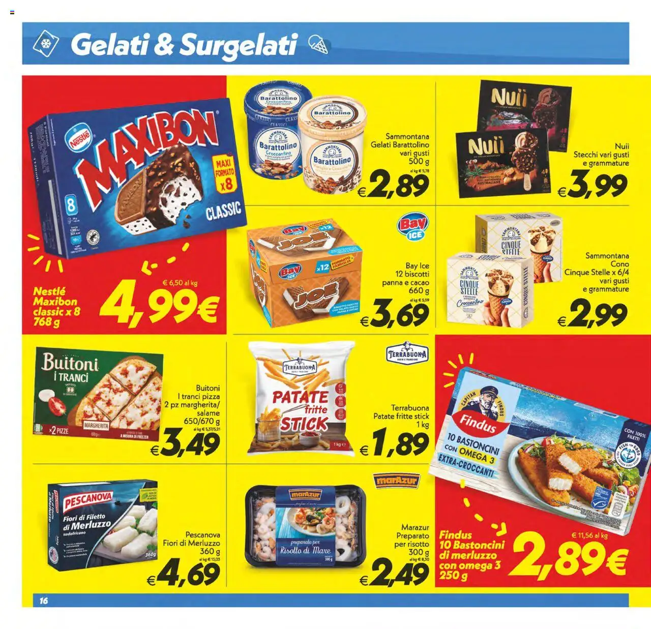 Volantino SuperConveniente del 12.09.2025 | Pagina: 16 | Prodotti: Cioccolato, Salame, Panna, Freezer