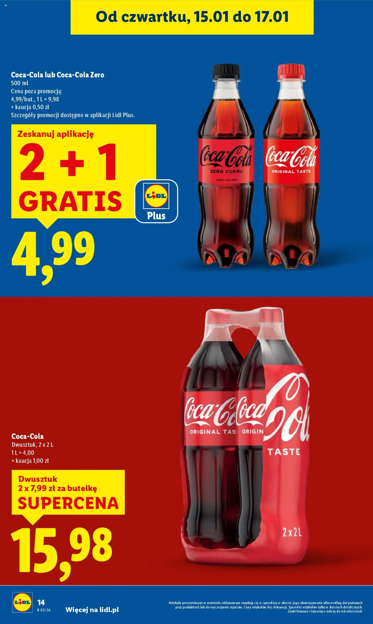 Lidl Gazetka od 15.01.2026 | Strona: 14