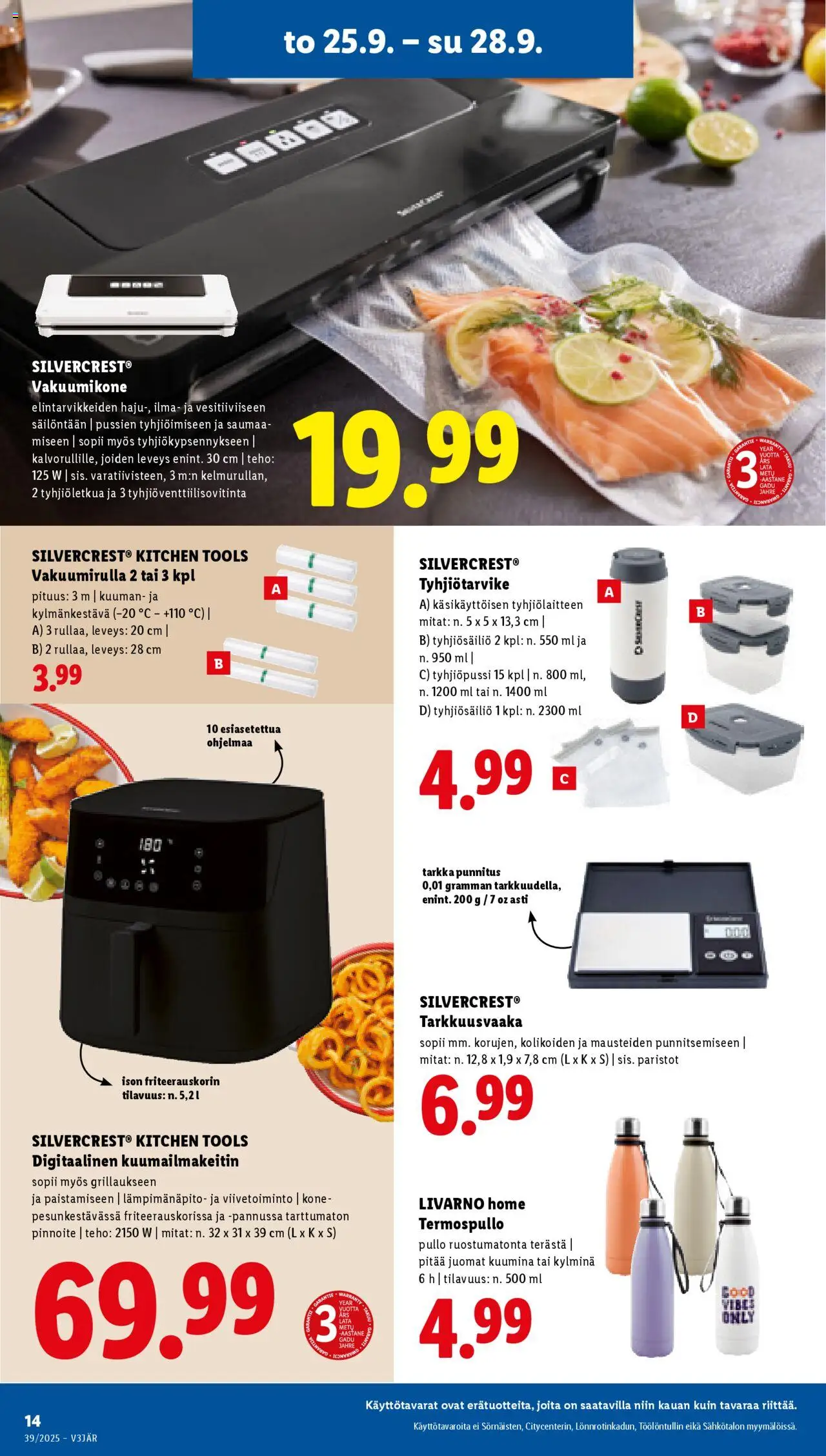 Lidl tarjoukset - Helsinki – voimassa 25.09.2025 alkaen | Sivu: 18 | Tuotteet: Paristot, Termospullo