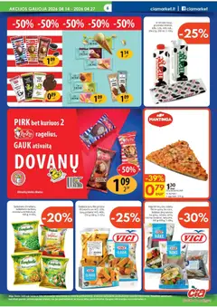 ČIA MARKET leidinys galioja nuo 14.04.2026 | Puslapis: 6 | Prekių: Pica