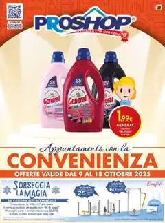 Anteprima del volantino Volantino Proshop	 valido a partire dal 09.10.2025